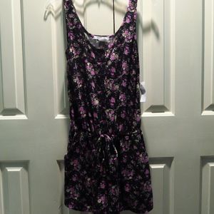 Charlotte Russe floral romper